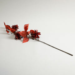 Diamond Lotus Burgundy Flowers