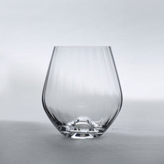 Bohemia Crystal Tori Waterfall Tumbler Glass set of 6