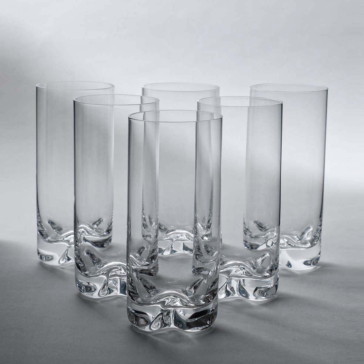 Bohemia Crystal Trio Hiball Glass set of 6