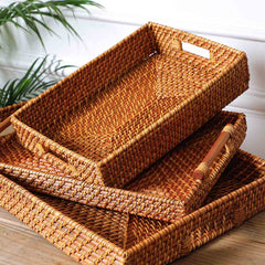 Yale Rattan Tray L