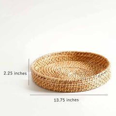 Halo Rattan Tray S
