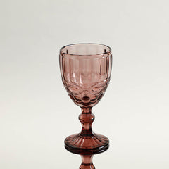 Ella Purple Stem Glass Set Of 6