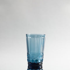 Chloe Dark Blue Drinking Glass  Set Of 6