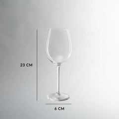 Leah Red Wine Glass Set Of 6