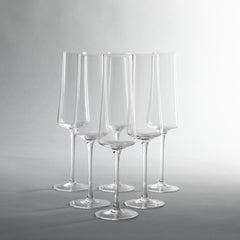 Eva Champagne Glass Set Of 6
