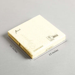 Napkin cream Set of 15