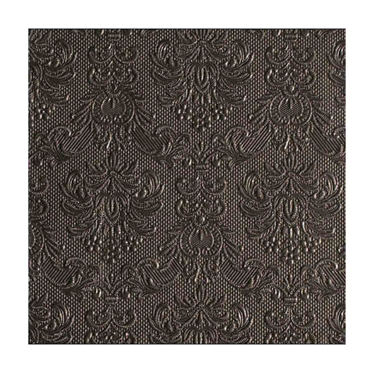Cocktail Napkins Black Set of 15