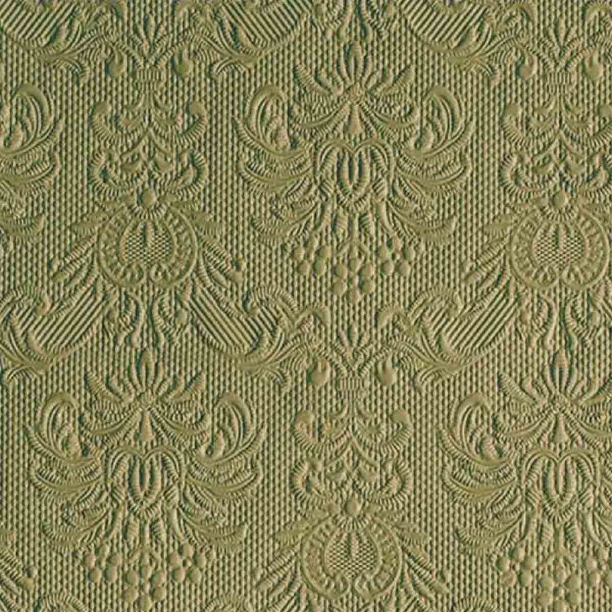 Napkin Green Leaf Set of 15