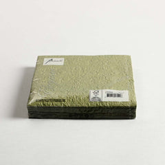 Napkin Green Leaf Set of 15