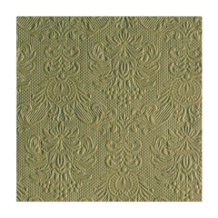 Cocktail Napkins Green Leaf Set of 15