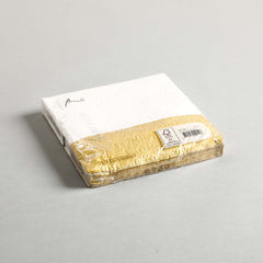 Cocktail Napkins Dip gold Set of 15