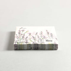 Cocktail Napkins Lavender Set of 20