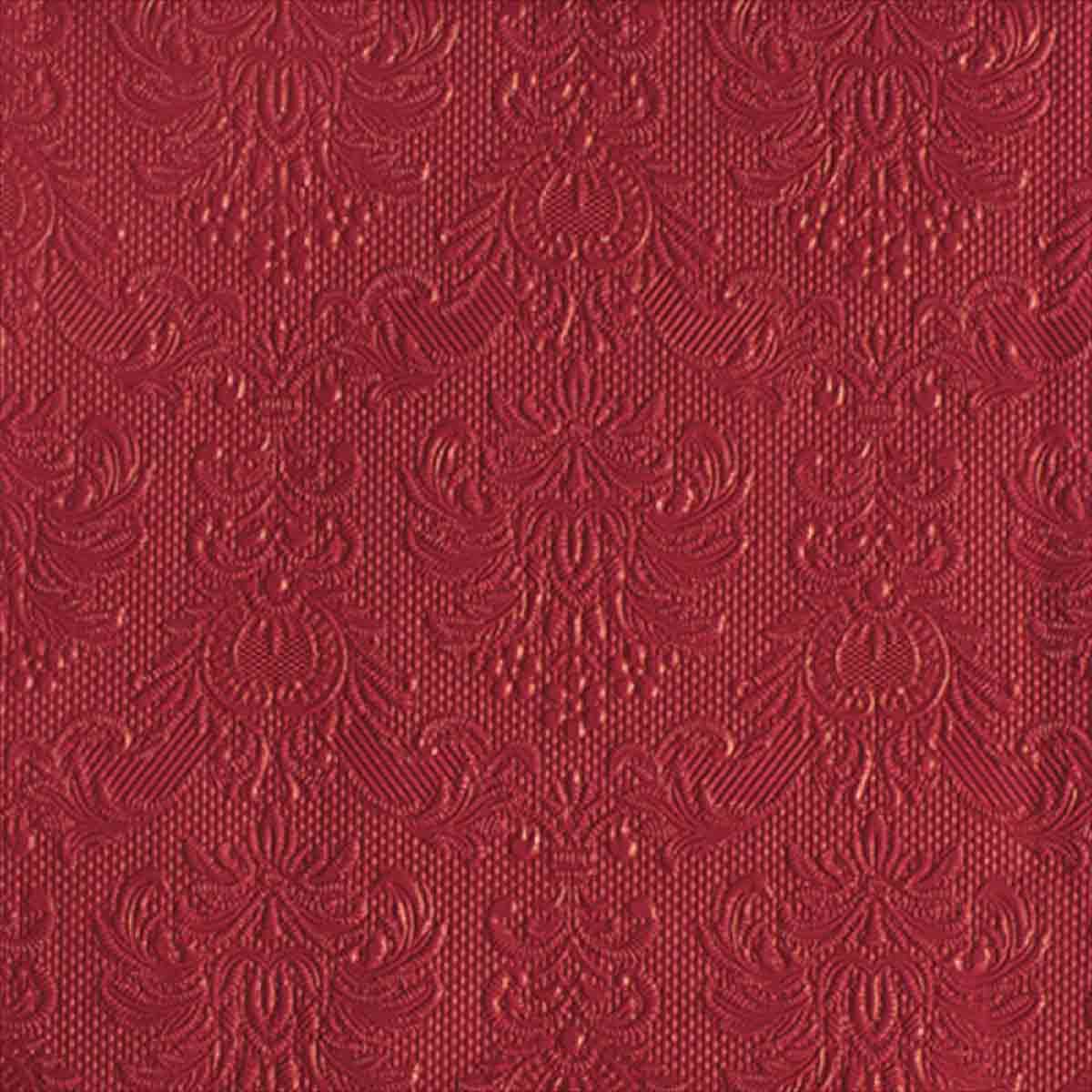 Napkin dark red Set of 15