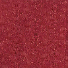 Cocktail Napkin dark red Set of 15