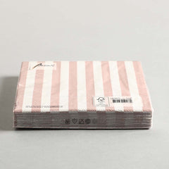 Light Pink Napkins Set of 20