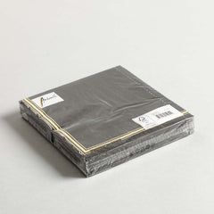 Napkin Lea black Set of 20
