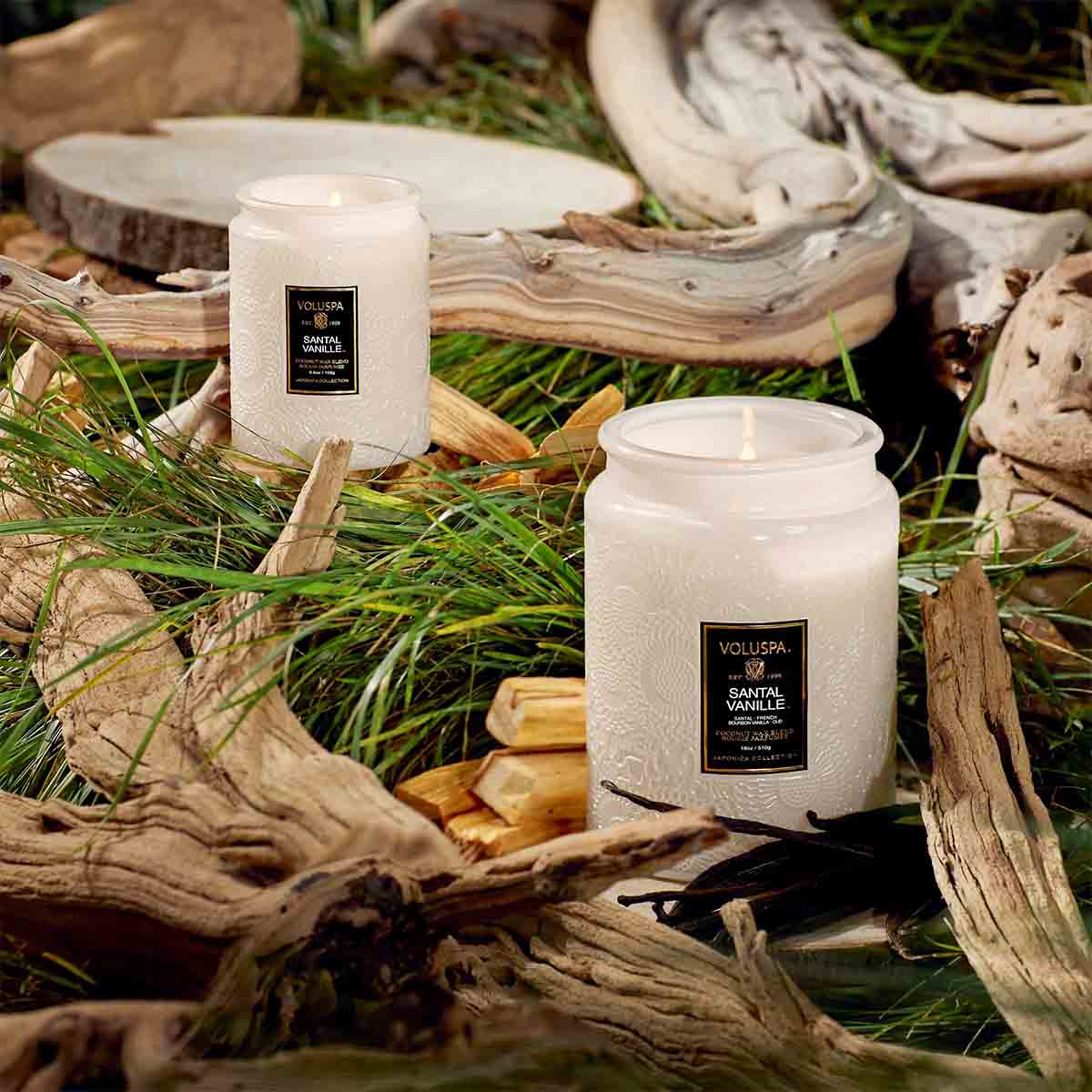 Santal Vanille Jar Candle - Large
