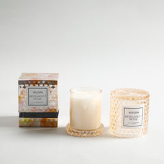 Bergamot Rose Cloche Candle