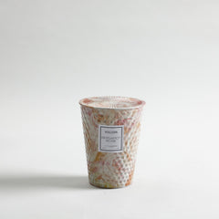 Bergamot Rose Table Tin Cone Candle
