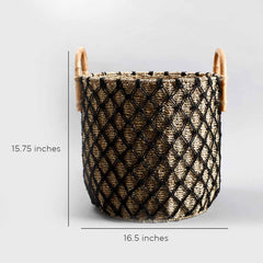 Tassel Storage Basket - Medium