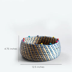 Maasai Storage Basket - Large