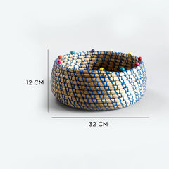 Maasai Storage Basket - Large
