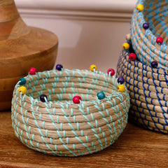 Maasai Storage Basket - Small