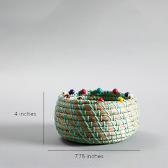Maasai Storage Basket - Small