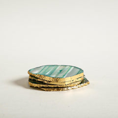 Arise Agate Coaster Set Of 4