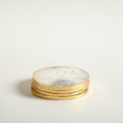 Arista Agate Coaster Set Of 4
