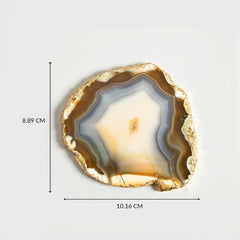 Arria Agate Coaster Set Of 4
