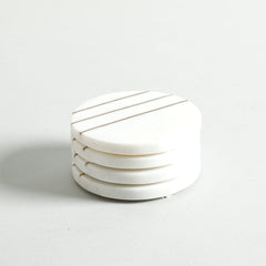 Brie Marble Coaster Set Of 4