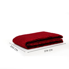Scarl Quilt With Shams Set of 2