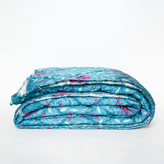 Vrinda Quilt With Cushion Covers Set