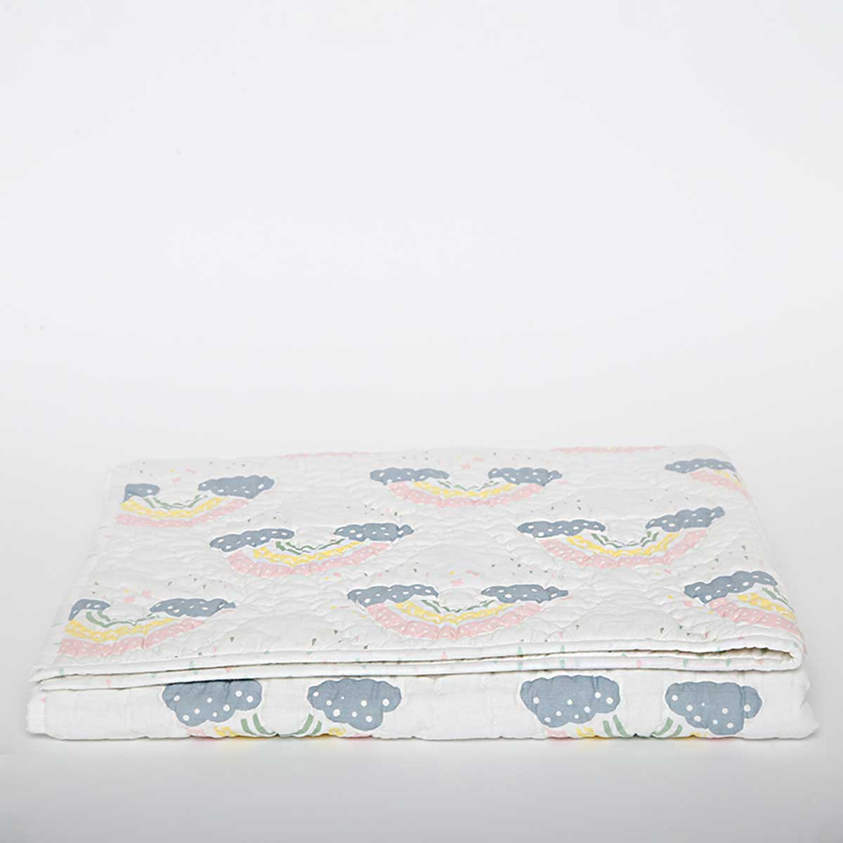 Raindrop Small Quilt and Bolsters Set of 2
