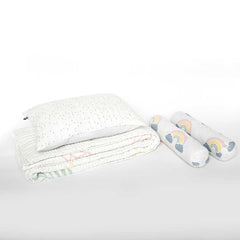 Raindrop Large Quilt and Cushion Cover SET