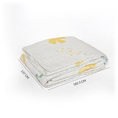 Raindrop Small Quilt and Bolsters Set of 2
