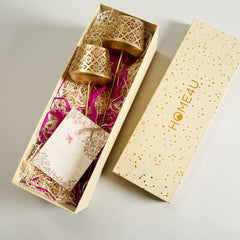 Jaipuri Garden Mashal T Light Gift Hamper