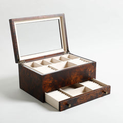 Sahaj Brown Jewellery Box