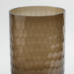 Kairi Honeycomb Cut Candle Holder Small