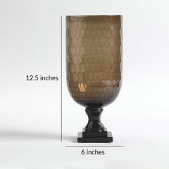 Kairi Honeycomb Cut Candle Holder Small