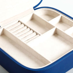 Silas Jewellery Box Navy Blue