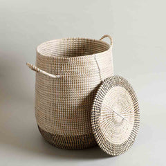 Zaire Seagrass Storage Basket Large