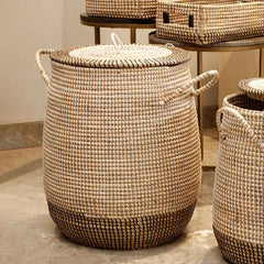 Zaire Seagrass Storage Basket Large