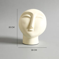 Gypsy Decorative Sculpture Ivory