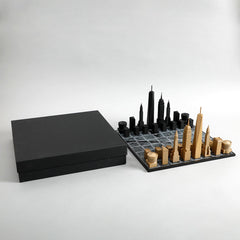 New York Edition Skyline Chess Set