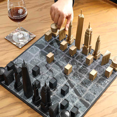 New York Edition Skyline Chess Set