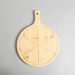 Zimri Bamboo Pizza Board With Knife