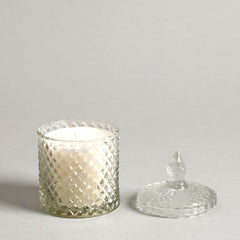 Alyona Transparent Scented Candle Jar With Lid