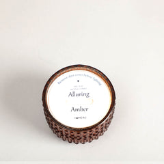 Alfie Amber Scented Candle Jar